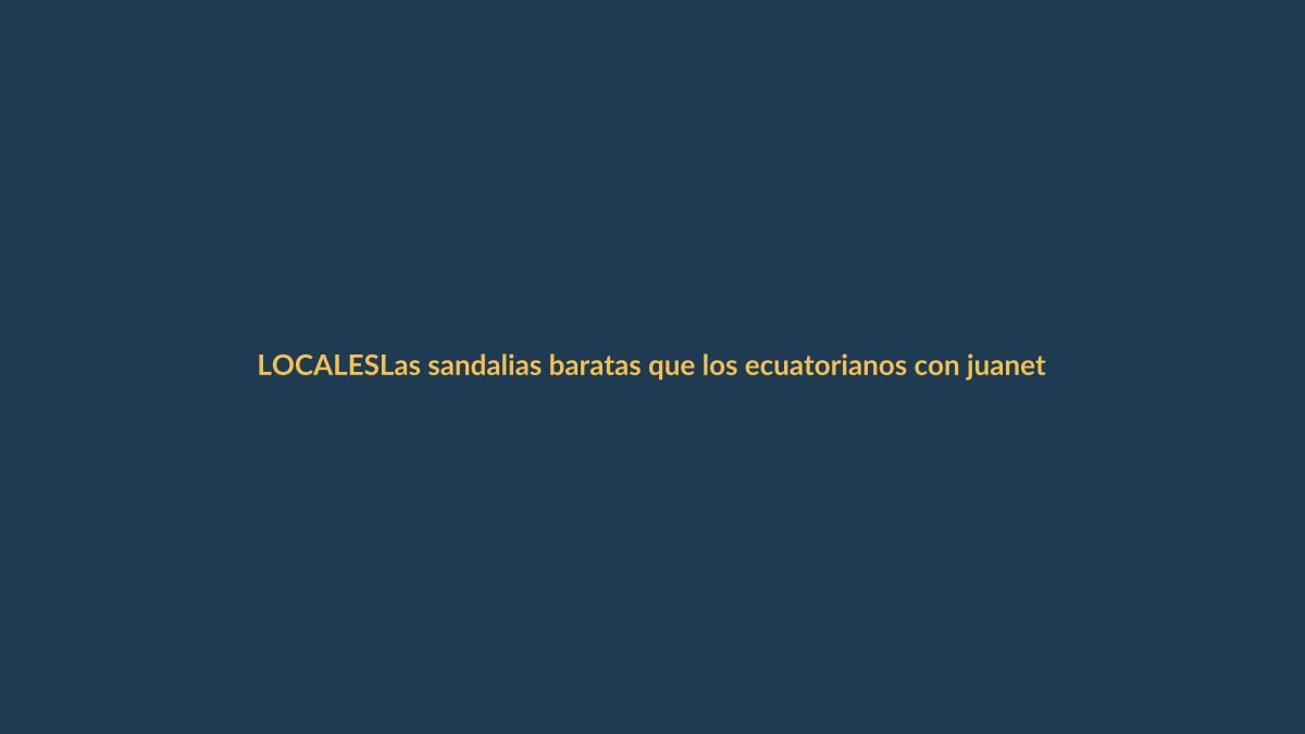 Las sandalias baratas que los ecuatorianos con juanetes están comprando este verano