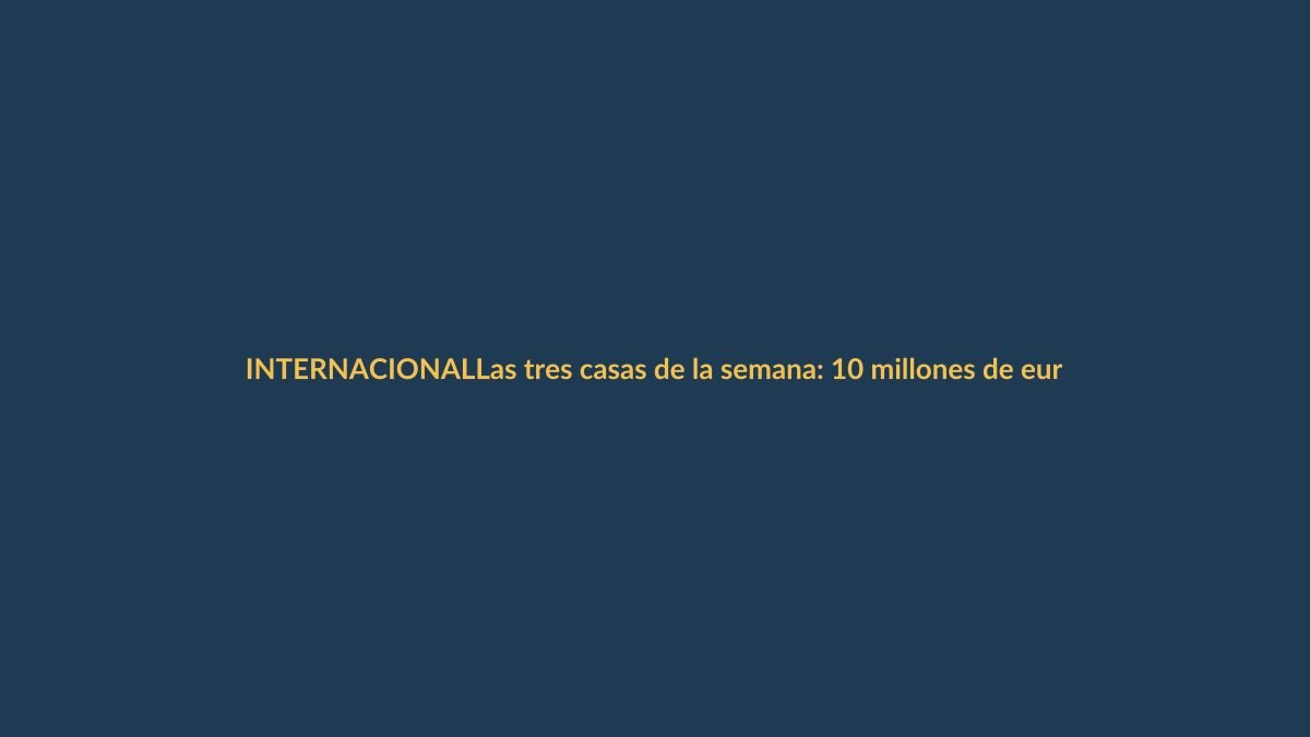 Las tres casas de la semana: 10 millones de euros por una villa entre el mar y la montaña