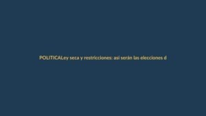 Ley seca y restricciones: así serán las elecciones del 8 de marzo en Ecuador