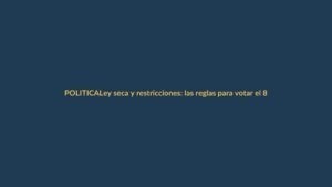 Ley seca y restricciones: las reglas para votar el 8 de marzo en Ecuador