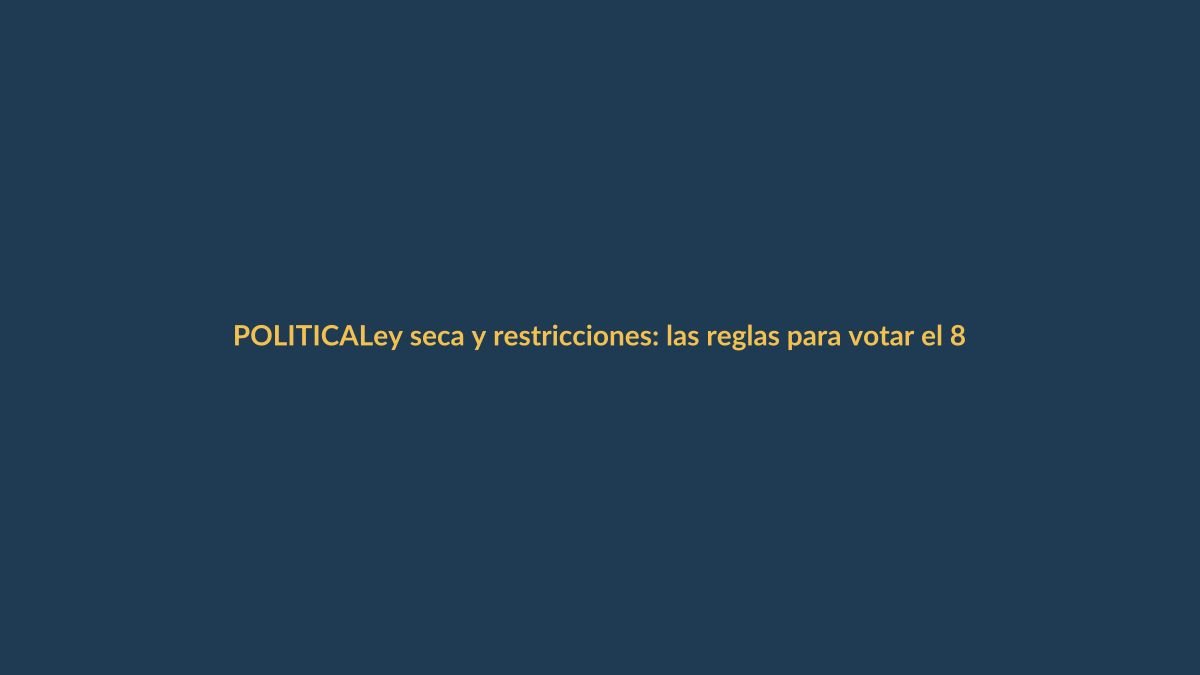 Ley seca y restricciones: las reglas para votar el 8 de marzo en Ecuador