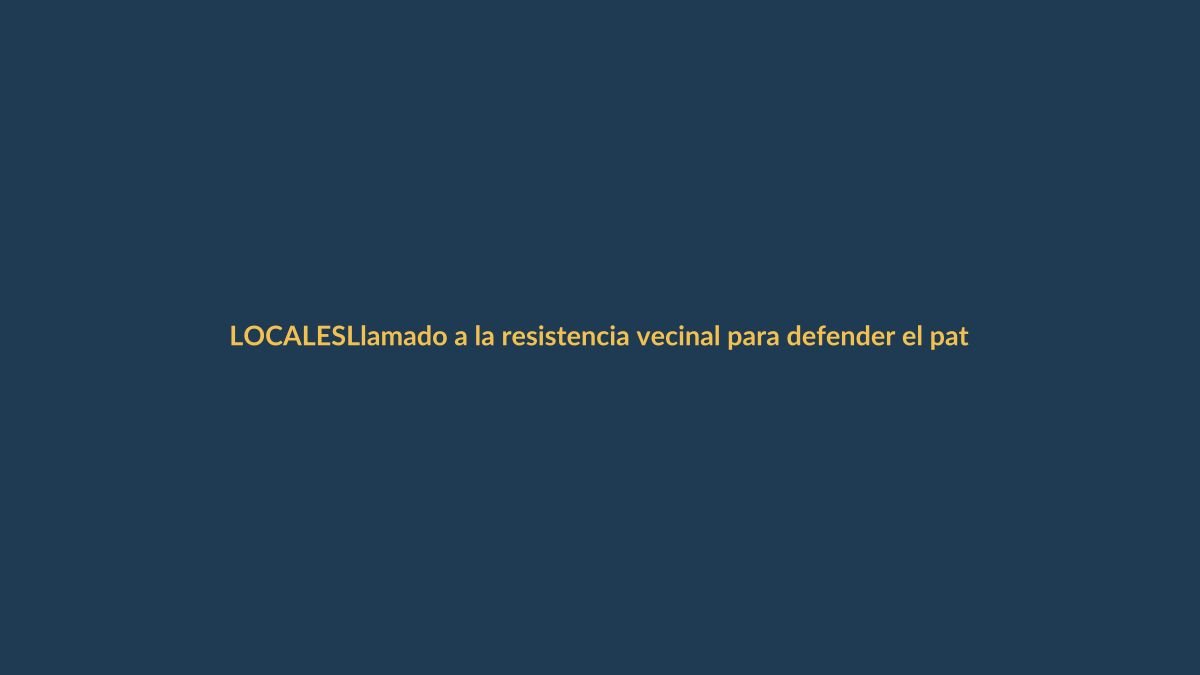 Llamado a la resistencia vecinal para defender el patrimonio en Loja