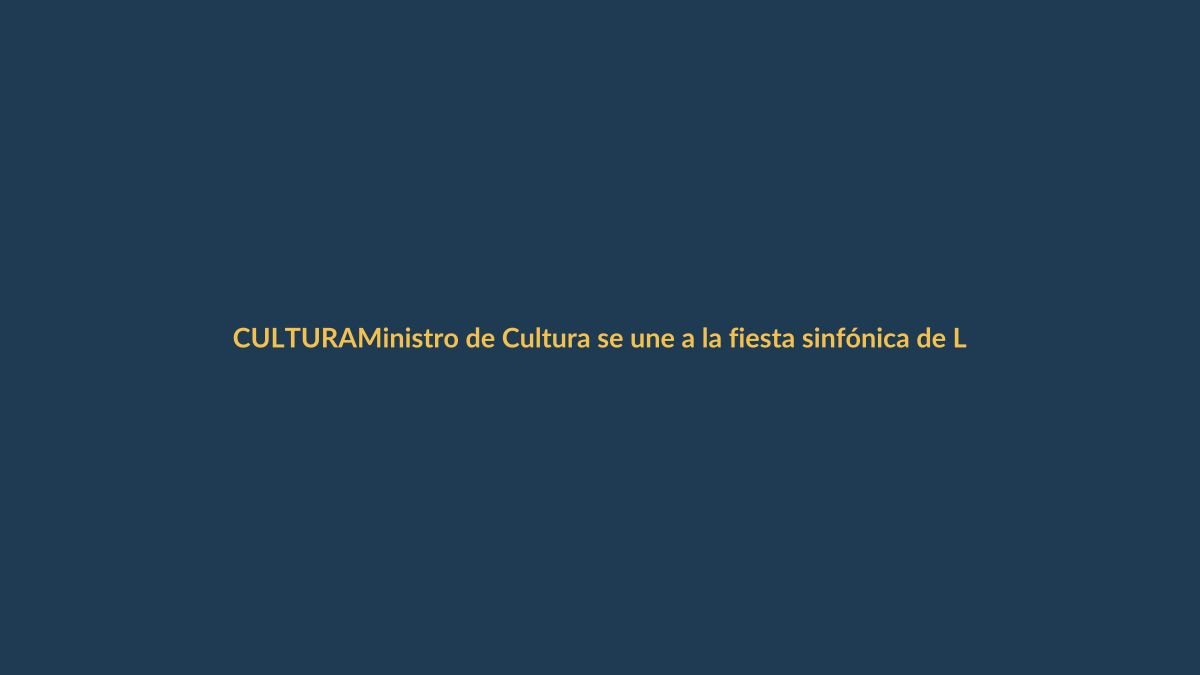 Ministro de Cultura se une a la fiesta sinfónica de Loja