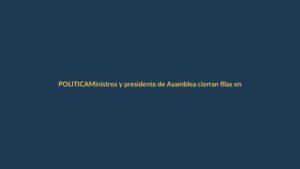 Ministros y presidente de Asamblea cierran filas en favor de Noboa y respaldan consulta popular
