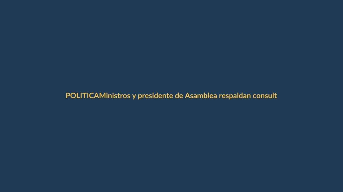 Ministros y presidente de Asamblea respaldan consulta popular de Noboa