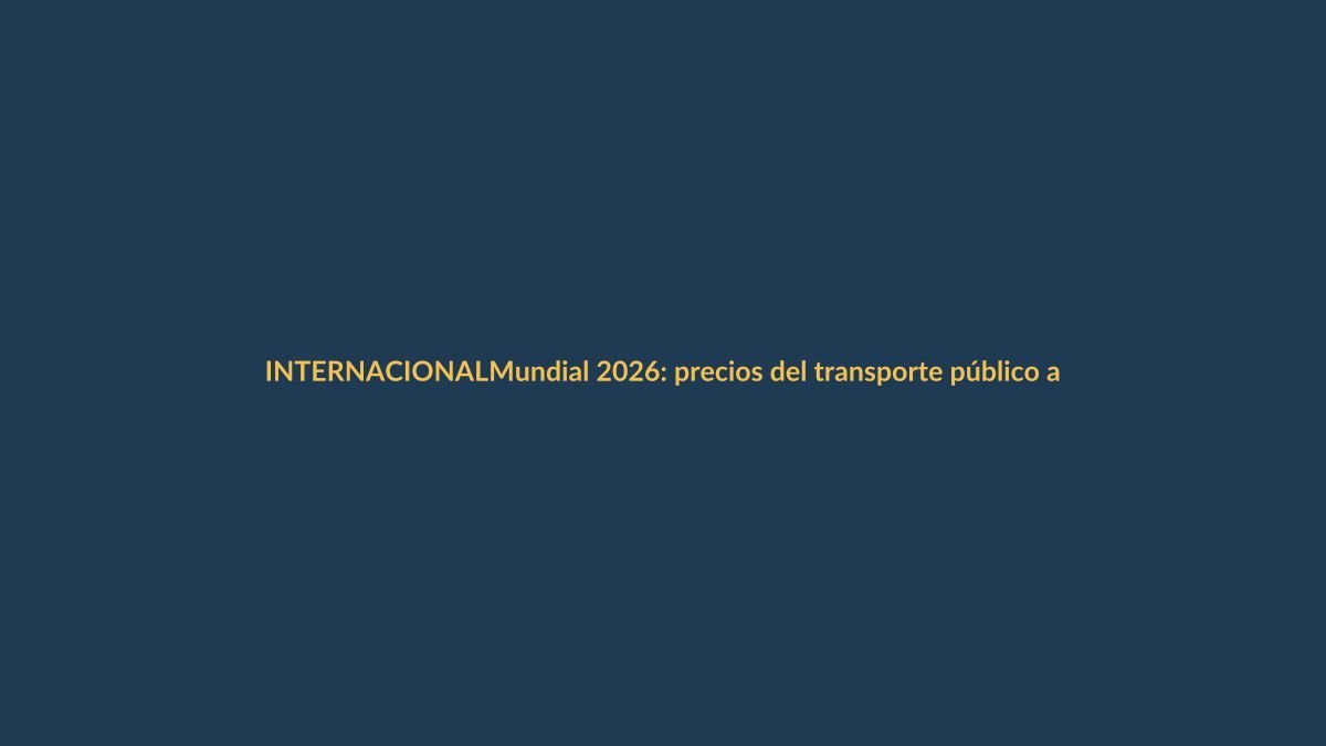 Mundial 2026: precios del transporte público a estadios en EE.UU. generan controversia