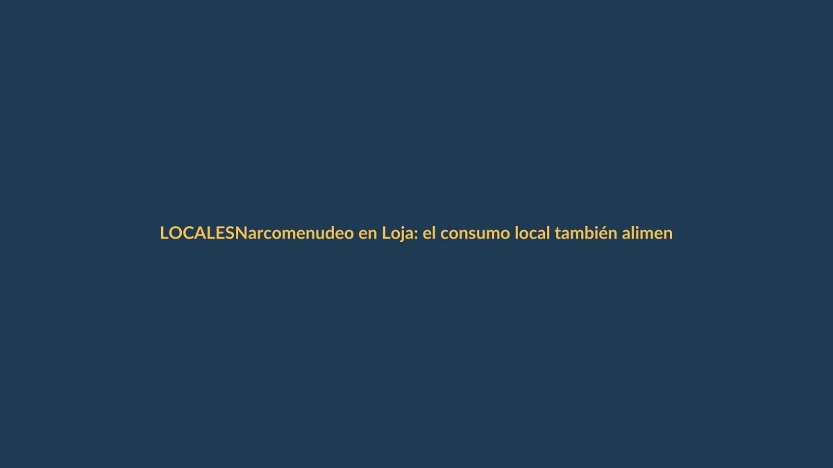 Narcomenudeo en Loja: el consumo local también alimenta la guerra de mafias