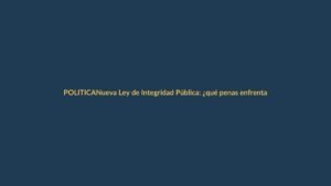 Nueva Ley de Integridad Pública: ¿qué penas enfrentarán los adolescentes en Ecuador?