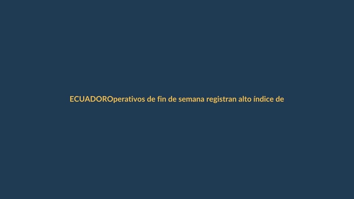 Operativos de fin de semana registran alto índice de sanciones – Municipio de Loja |