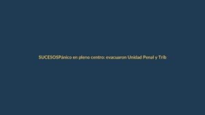 Pánico en pleno centro: evacuaron Unidad Penal y Tribunal de Loja por amenaza de bomba