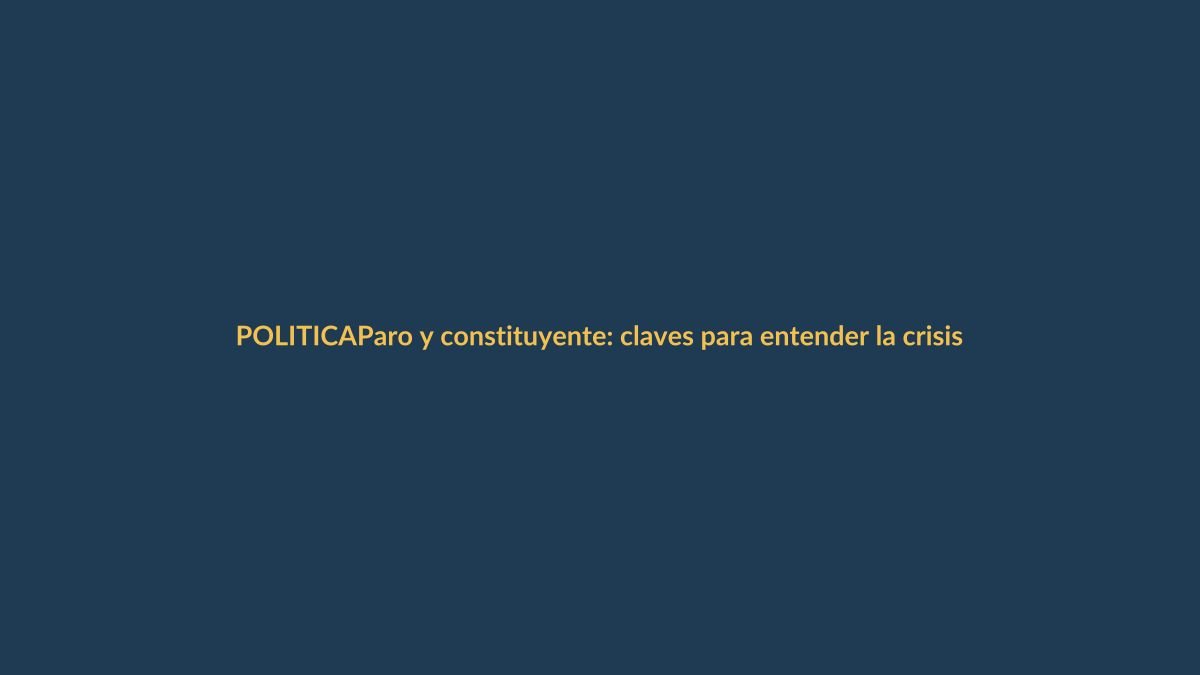 Paro y constituyente: claves para entender la crisis en Ecuador