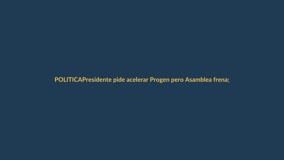 Presidente pide acelerar Progen pero Asamblea frena; ¿qué espera Loja?