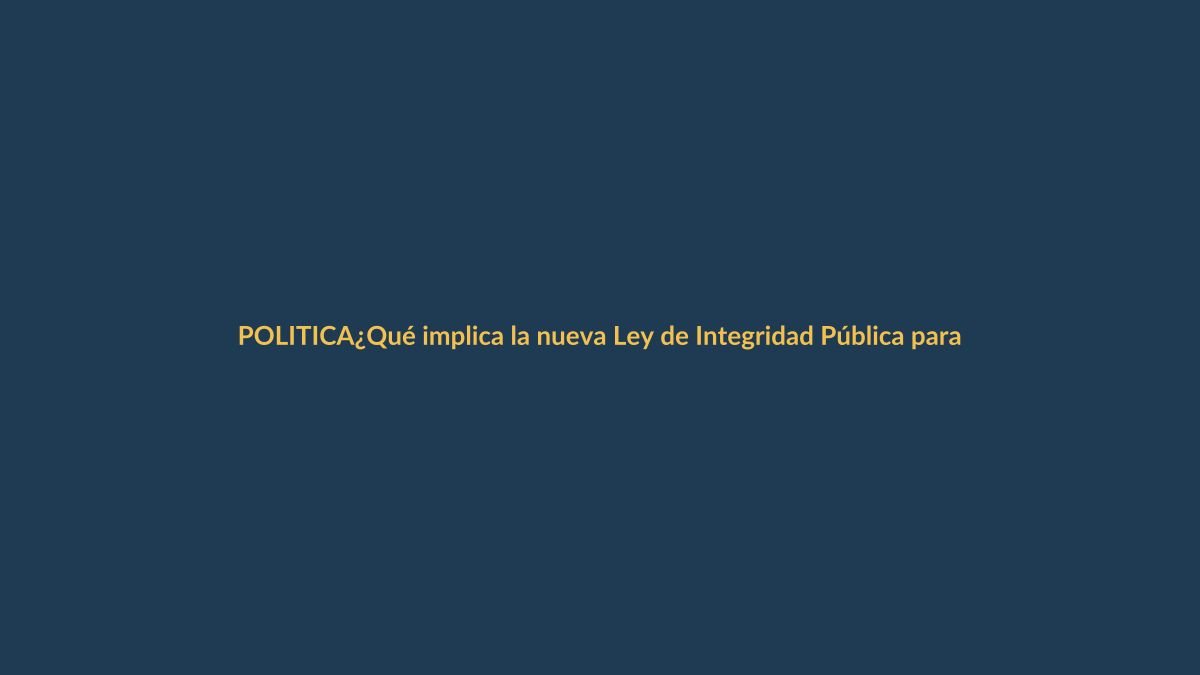 ¿Qué implica la nueva Ley de Integridad Pública para los adolescentes en Ecuador?