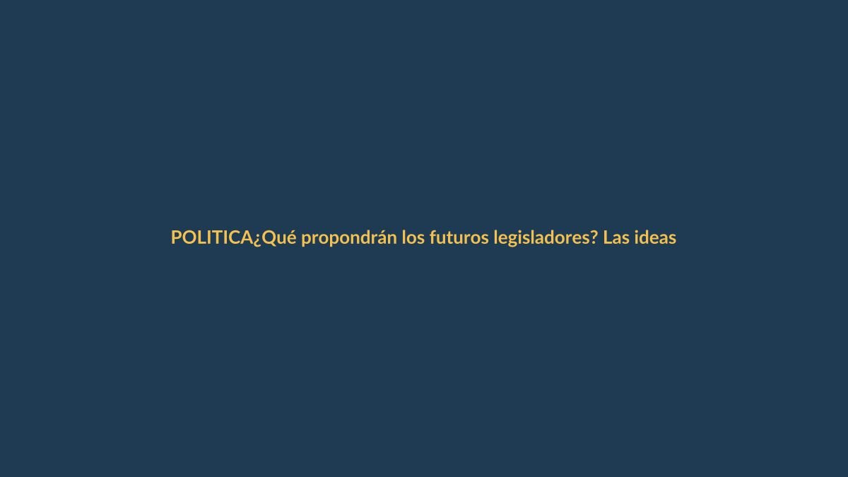 ¿Qué propondrán los futuros legisladores? Las ideas que marcarán las Elecciones 2025