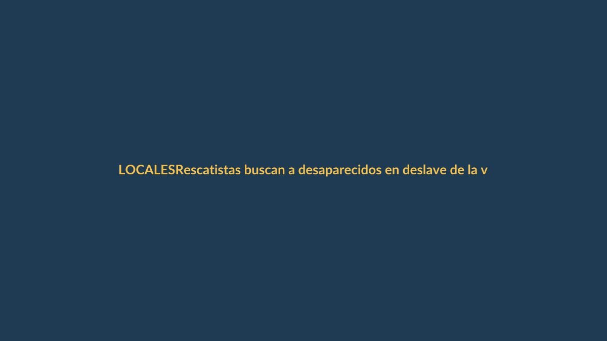 Rescatistas buscan a desaparecidos en deslave de la vía Loja-Zamora