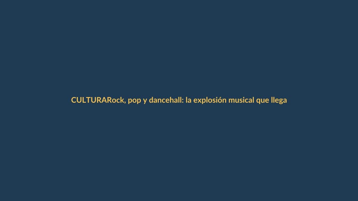 Rock, pop y dancehall: la explosión musical que llega a Quito este verano