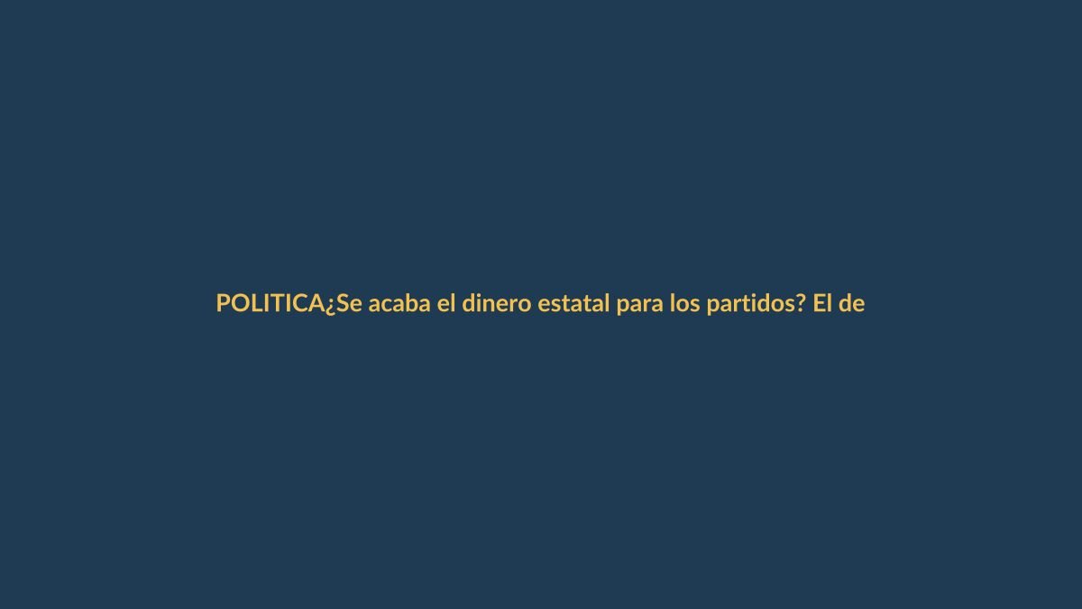 ¿Se acaba el dinero estatal para los partidos? El debate que divide a Ecuador