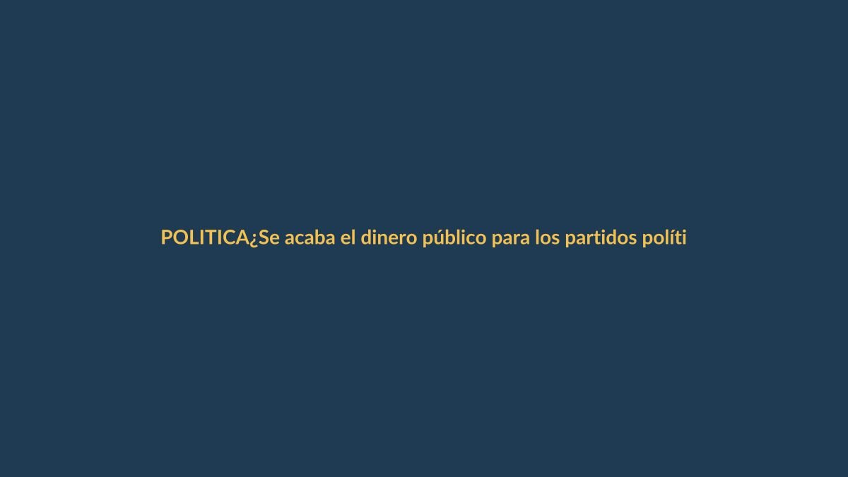 ¿Se acaba el dinero público para los partidos políticos en Ecuador?