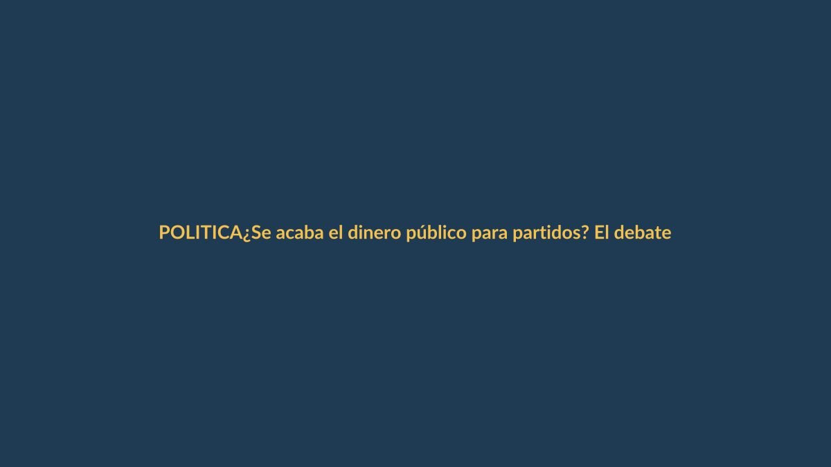 ¿Se acaba el dinero público para partidos? El debate que sacude a Ecuador