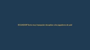 “Sería muy impopular decapitar a los jugadores de pádel”, afirma Ignacio Soto Borja, cocreador e historiador del exitoso deporte de pala