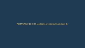 Solo 10 de 36 candidatos presidenciales plantean derogar leyes procrimen, según Ojo-Público