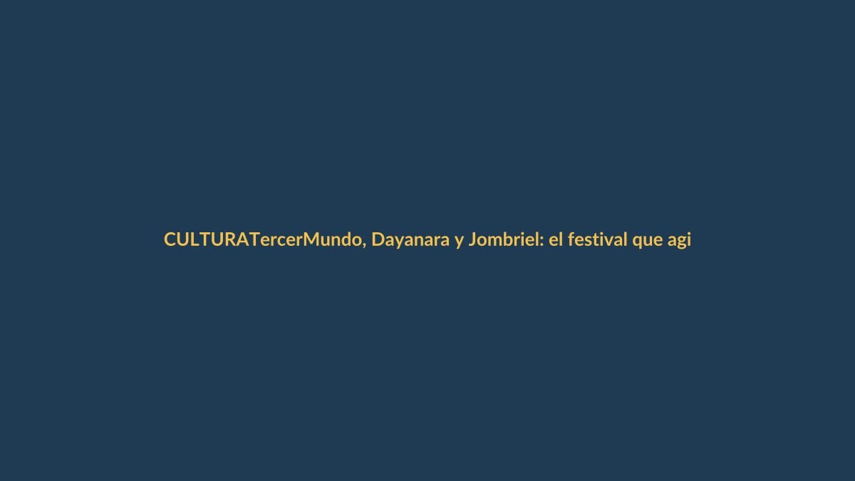 TercerMundo, Dayanara y Jombriel: el festival que agita Quito este fin de semana