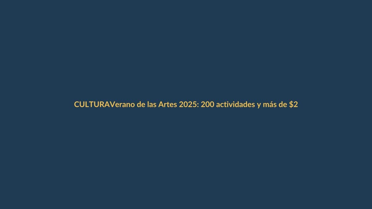 Verano de las Artes 2025: 200 actividades y más de $2 millones para Quito