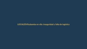Vilcabamba en vilo: inseguridad y falta de logística policial encienden alarmas