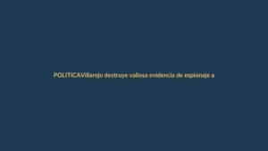 Villarejo destruye valiosa evidencia de espionaje a Bárcenas en Operación Kitchen