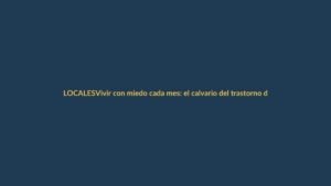 Vivir con miedo cada mes: el calvario del trastorno disfórico premenstrual en Ecuador