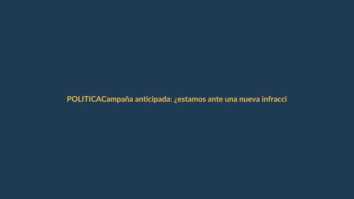 Campaña anticipada: ¿estamos ante una nueva infracción electoral en Ecuador?