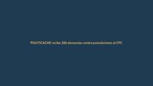CNE recibe 286 denuncias contra postulaciones al CPCCS 2027