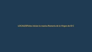 Fieles inician la masiva Romería de la Virgen de El Cisne desde Loja hasta San Pedro de la Bendita