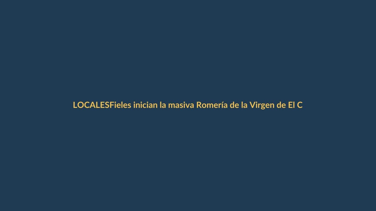 Fieles inician la masiva Romería de la Virgen de El Cisne desde Loja hasta San Pedro de la Bendita