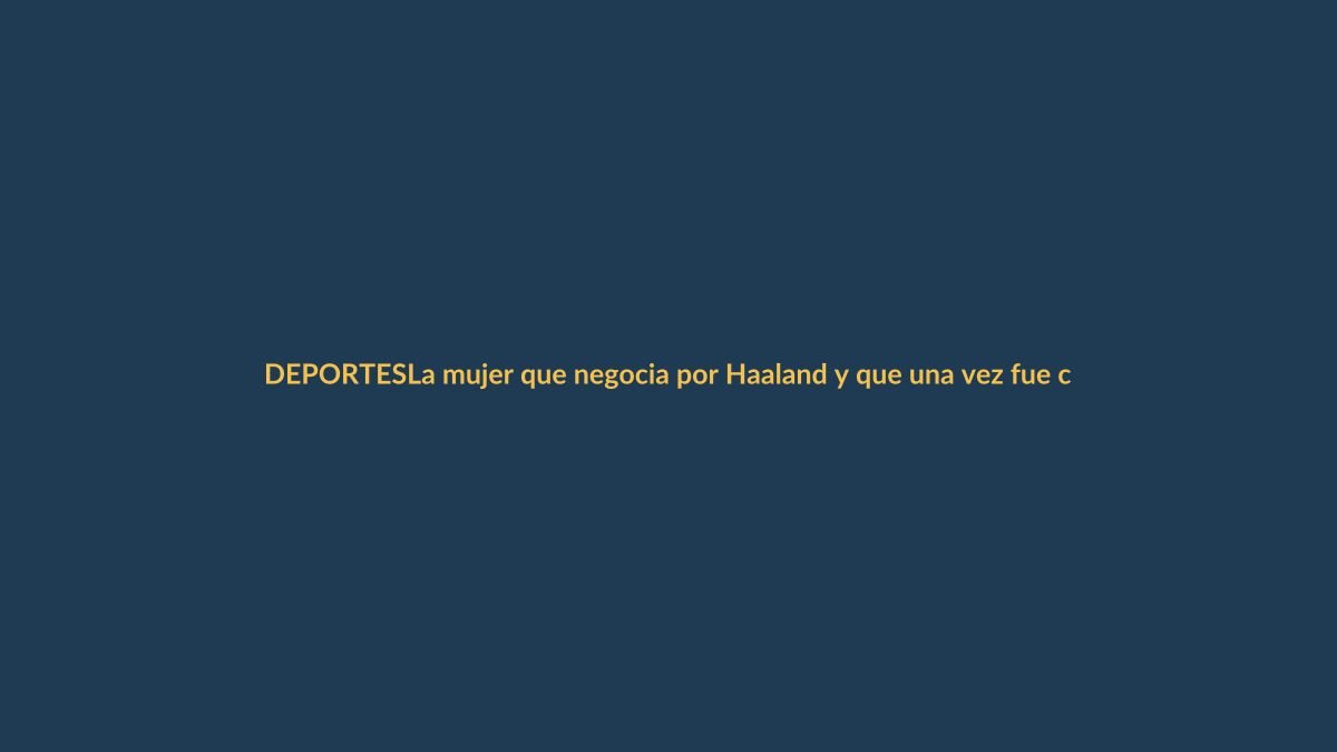 La mujer que negocia por Haaland y que una vez fue confundida con una prostituta: la historia de Rafaela Pimenta