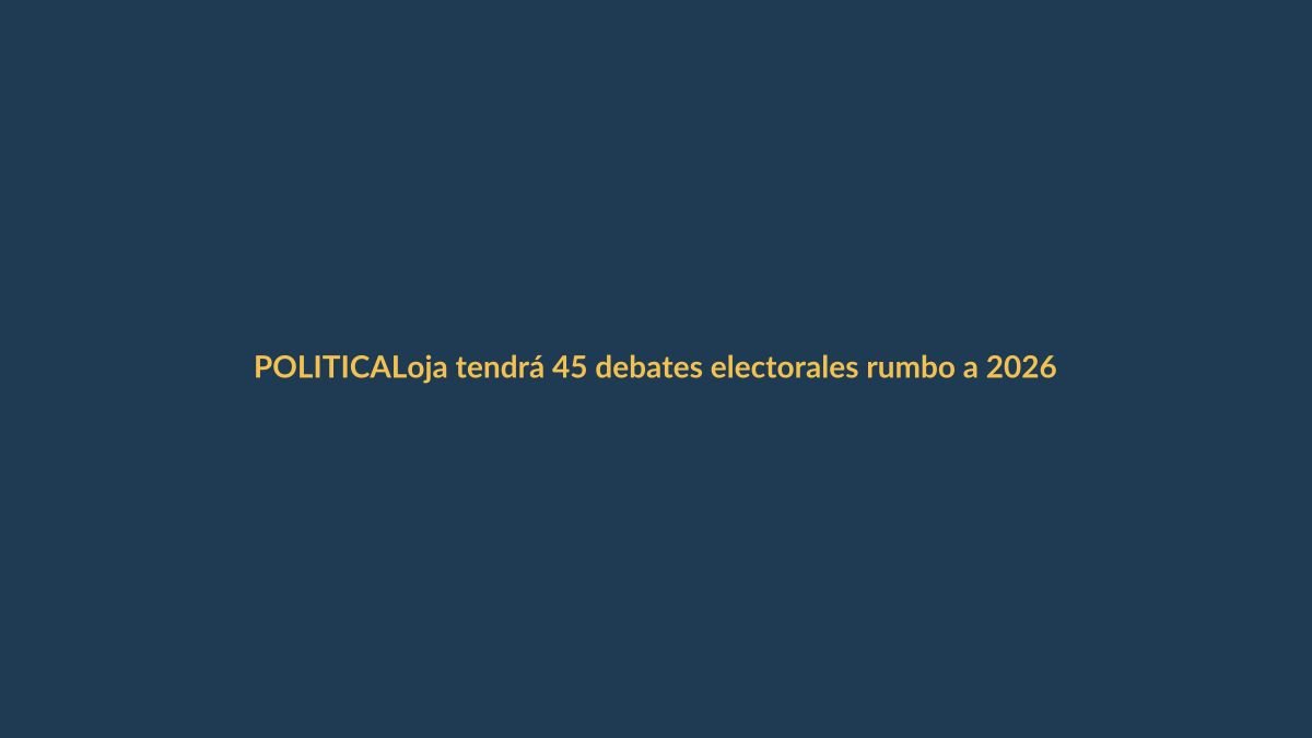 Loja tendrá 45 debates electorales rumbo a 2026