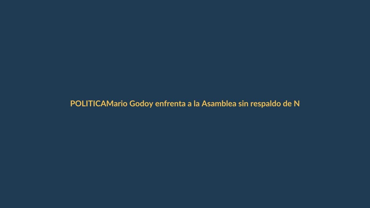 Mario Godoy enfrenta a la Asamblea sin respaldo de Noboa: ¿qué significa para Loja?