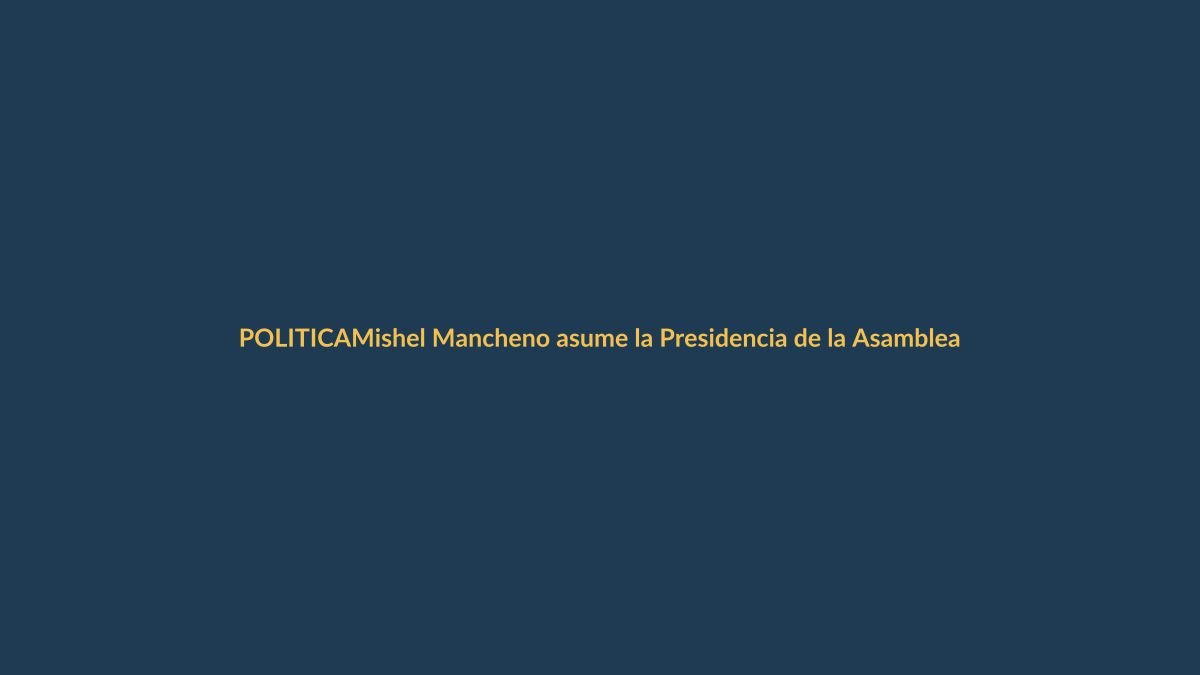 Mishel Mancheno asume la Presidencia de la Asamblea Nacional con promesa de diálogo