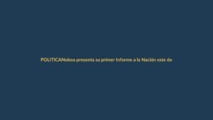 Noboa presenta su primer Informe a la Nación este domingo en la Asamblea