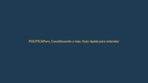 Paro, Constituyente y más: Guía rápida para entender la crisis en Ecuador