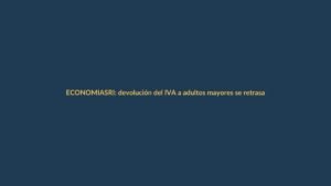 SRI: devolución del IVA a adultos mayores se retrasa por procesos técnicos